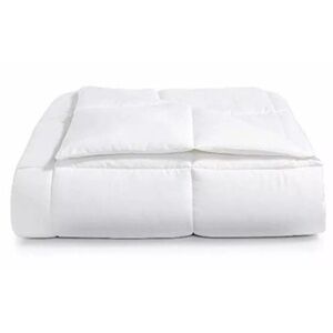 Martha Stewart Reversible Down Alternative Comforter White King Size NEW